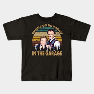 karate in the garage movie step Kids T-Shirt